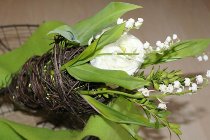 dark grass garland