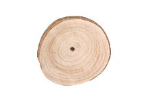 Holz-Scheibe, rund