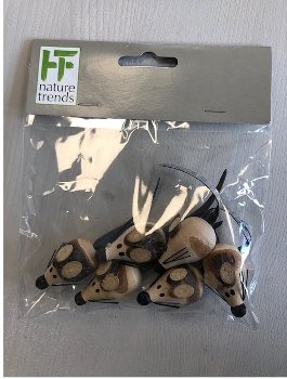 wooden mouse