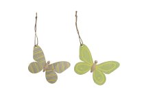 wooden butterflies