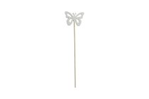 wooden butterfly on stick