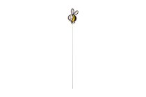 wooden bee on stick