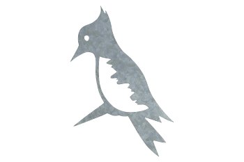 metal woodpecker