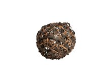 wooden bark ball, crazy twisted