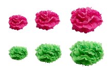 paper pom pom as DIY