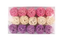 rattan ball 30pcs.i.pvc-box
