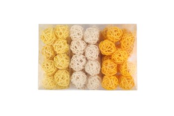 rattan ball 72pcs.i.pvc-box