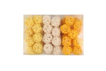rattan ball 72pcs.i.pvc-box