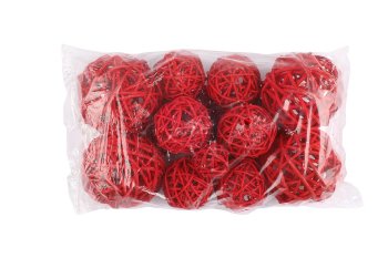rattan balls,20pcs.