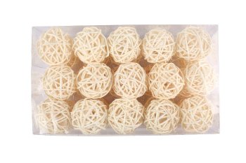 rattan ball 30pcs.i.pvc-box