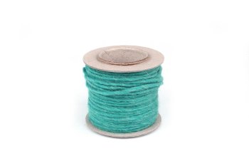 wool ribbon on reel