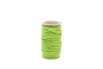 wool ribbon on reel , thin (3-4mm)