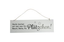 wooden door plate