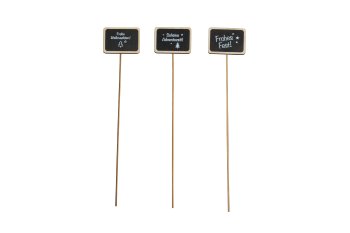 Holz-Tafelstecker, rechteckig