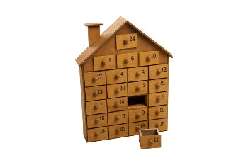 Holz-Adventskalender