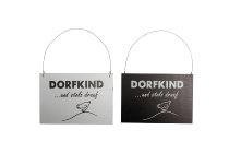Holz-Türschild, sortiert