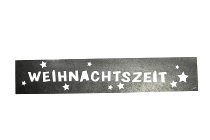 Metallschild "WEIHNACHTSZEIT"