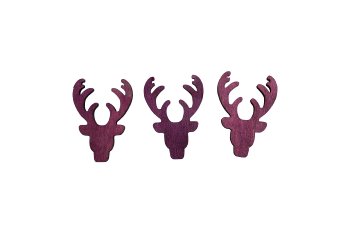 wooden antlers
