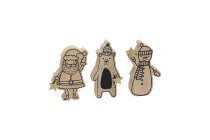 wooden figure, assorted