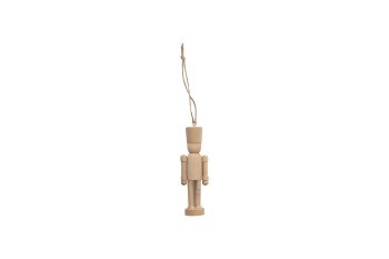 wooden nutcracker hanger