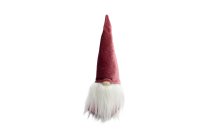 Velvet fabric santa