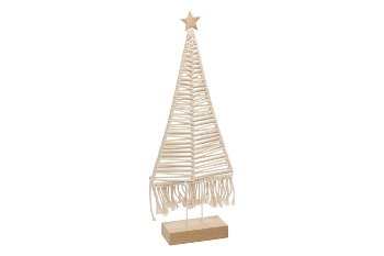 cotton yarn-tree on stand