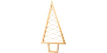 wooden pyramid tree