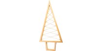 wooden pyramid tree