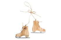 wooden ice skater