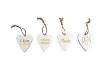 mangowood star-hanger w/glitterscript