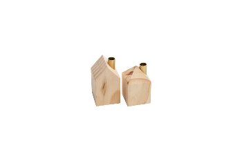 Holz-Haus mit Stab KH