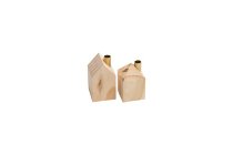 Holz-Haus mit Stab KH