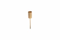 antique metal taper candle holder pick