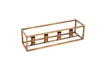 Metall-Stabkerzenhalter, 4er