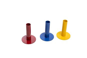 metal tapered candleholder
