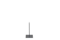 metal pike w/stand,black,14cm high