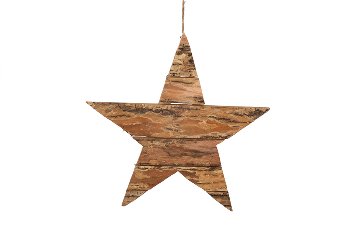 oak slab star, onesided