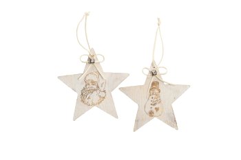 wood-star hanger