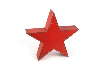 wooden star, thick