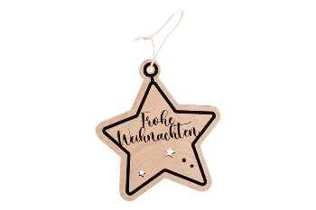 wooden star hanger
