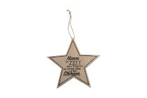 wooden star hanger
