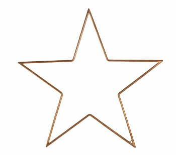 metal star, thin