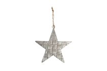 metal star, flat