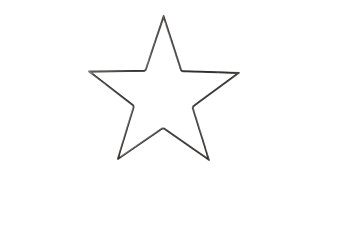 metal star, thin