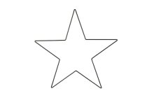 metal star, thin
