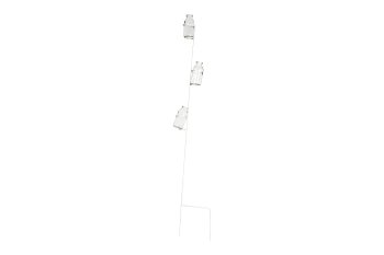 Metall-Stecker mit Gläsern