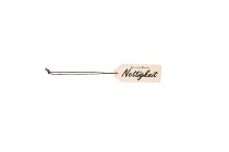 wooden sign for hanging "Nettigkeit"