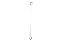 metal S hook, long, thin