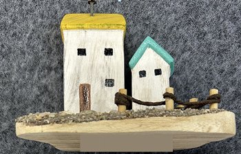 wooden houses