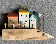 wooden houses